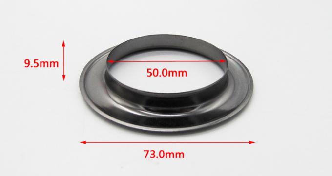 73mm*50mm*9.5mm Metal Eyelet Ring For Curtain Tape buckle Blinds Drapery Rod