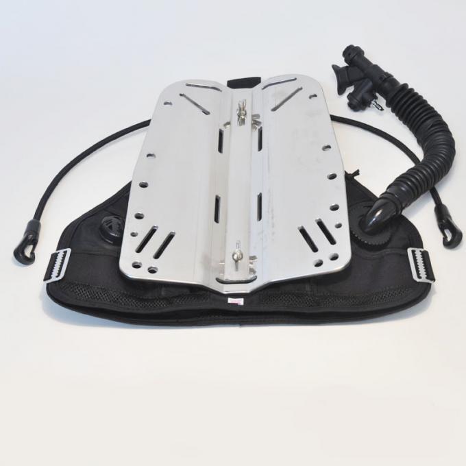 Aluminum/Stainless Steel Scuba BCD Wing Back Plate For Technical Scuba Diving Equipment