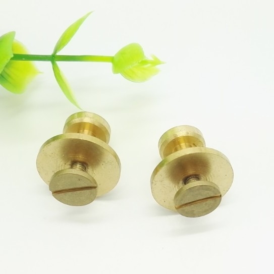 Classic Decorative Snap Brass Domed Rivets Solid Brass Rivets