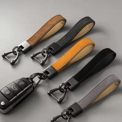 Lightweight Antiwear Jeep Leather Keychain Belt Loop Multi Color OEM