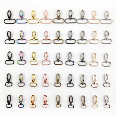 Bronze Black Metal Swivel Snap Hooks For Purses Colorfast 360deg Eco