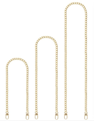 Detachable Gold Purse Handbag Chain Strap ISO9001 Anti Erosion