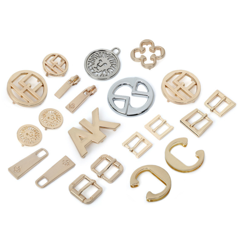 SGS Washable Handbag Metal Tags Antirust Stainless Steel Logo Plates SUS304