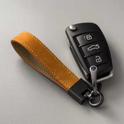 Lightweight Antiwear Jeep Leather Keychain Belt Loop Multi Color OEM