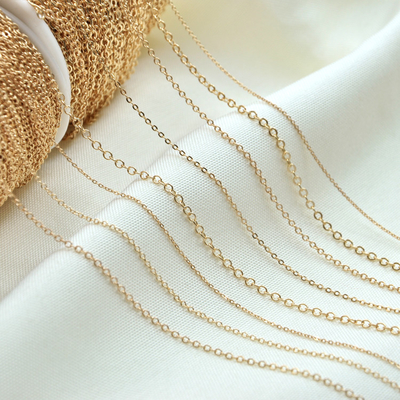 ISO9001 Gold Handbag Chain Strap Antirust