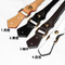 Wearproof Replacement Leather Purse Straps Apricot White Black ISO9001