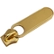 Handbags Antique Brass Metal Zipper Sliders Anti Abrasion Gold Zipper Pulls ODM