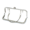 Rustproof Metal Rectangle Purse Frame Kiss Clasp Lock 20.5*5.5cm