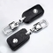 Alalamu Zinc Alloy Metal Car Keychain Holder Multipurpose Metal Key Fob Case