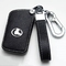 Fadeless Leather Car Keychain Holder Women Electro Galvanized Antioxidant