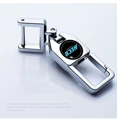 Eco SS304 Automotive Car Keychain Holder Belt Anodized Polished