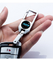 Silver​ Durable Antirust​ Car Keyring Accessories Heavy Duty Carabiner Keychain