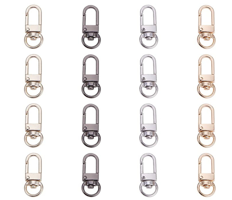 Stainless Steel Trigger Swivel Snap Hook Fadeless Rustproof For Bags Ornament