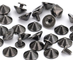 Lightweight Gunmetal Cone Spike Studs Screw Back Anti Corrosion For Clothing