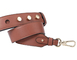 Soft And Durable Brown Leather Crossbody Strap 1.2m 0.8m For Purse