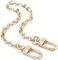 Smooth Surface Gold Handbag Metal Chain Strap Fashionable Wearproof OEM