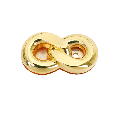 3.1cm Handbag Lock Hardware Ring Decorative Lock Bags Ornament