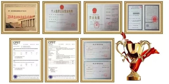 China Guangzhou Alaram Metal Products Co., Ltd. Certification